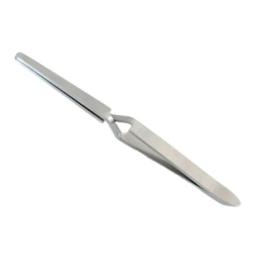 Imagem de Kokiya Falsa Pinça de unhas Tweezers Pincher de unhas Metal Metal Multifuncional Cruzed Clip Picking Tool Ferramenta de beliscão de unhas para Salon Home, Sem Alça de Madeira