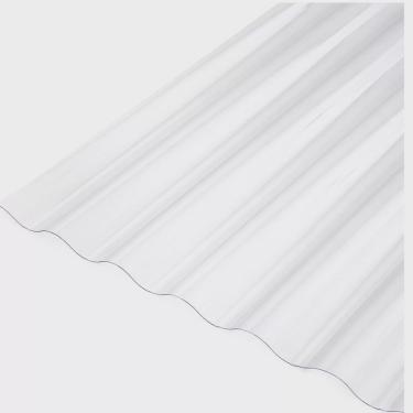 Imagem de Telha Policarbonato 244x50cm Onda Baixa Cristal Ajover