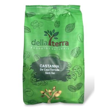 Imagem de Castanha De Caju W1 Inteira Torrada Sem Sal 1Kg Della Terra