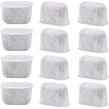 Imagem de Pacote com 12 filtros de água de carvão de substituição para Keurig K-Mini, K-Duo, K-Slim, K-Supreme, K-Elite, K-Classic, K-Cafe, K-Select, K-Express, K-Compact – Ajuste universal para cafeteiras