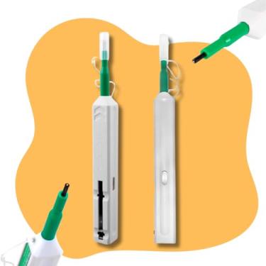 Imagem de Caneta de Limpeza para Conectores de Fibra Óptica 2,5mm | SC, FC, ST | Até 800 Limpezas – Ideal para Técnicos e Instaladores