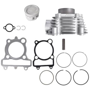 Imagem de Silscvtt Kits de substituição da extremidade superior da junta da cabeça do pistão do cilindro para Yamaha Bear Tracker 250 1999-2004 Timberwolf 250 1992-2000 Moto-4 250 1989-1991