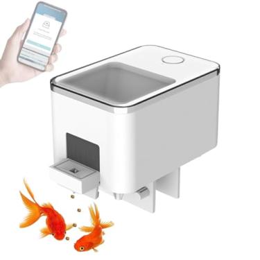 Imagem de [Atualização] Alimentador automático de peixes Geevorks WiFi, dispensador automático inteligente para peixes de férias para aquário e tanque de tartaruga com temporizador de controle de aplicativo