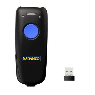 Imagem de Leitor de código de barras NADAMOO sem fio Bluetooth 2.4G e com fio
