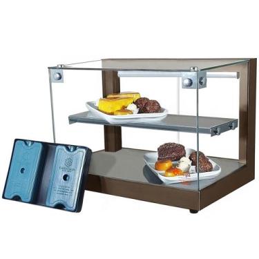 Imagem de B-VFD47 - Vitrine fria Beta 47cm Dupla com 8 Gelo-X Café Bivolt - Omeg
