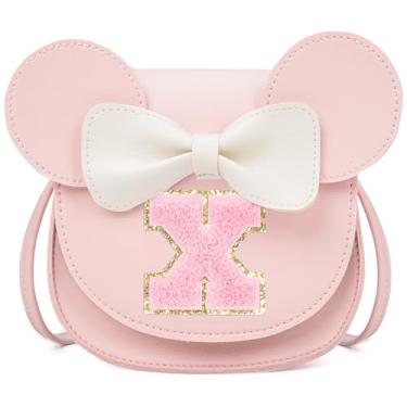Imagem de OYLOLA Presentes de aniversário para meninas de 3, 4, 5, 6, 7 e 8 anos, bolsa infantil para meninas pequenas, presente para meninas, Rosa-rosa