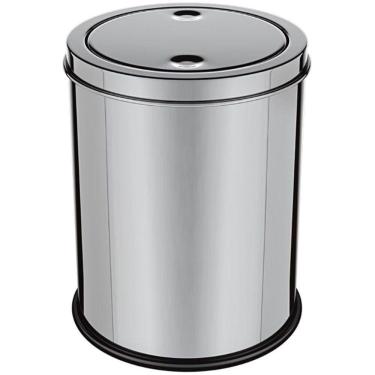 Imagem de Lixeira Em Inox Basculante 8 Litros