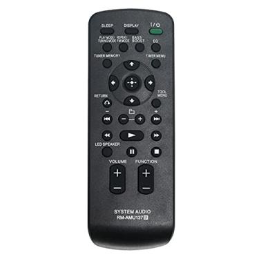 Imagem de Allimity Controle remoto substituído RM-AMU137, adequado para sistema de música Hi-Fi Sony RDHGTK11iP RDHGTK33iP RDH-GTK11iP RDH-GTK33iP