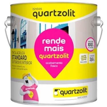 Imagem de Tinta Rende Mais Standard 3,6 Litros Branco Neve - 0604.00000.0036GL -