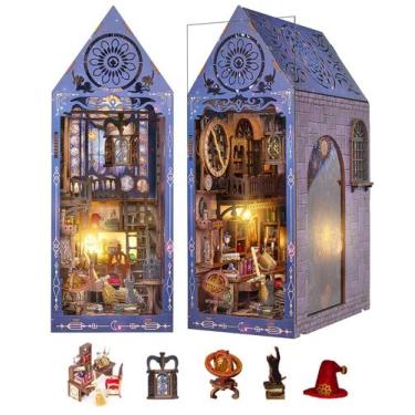 Imagem de Kit DIY Book Nook FLYNOVA Magic Miniature House para adultos