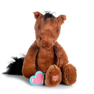 Imagem de My Baby's Heartbeat Bear Gravador de voz de coração de bichos de pelúcia graváveis de 20 segundos para reprodução de ultrassons e mensagens doces, revelação de gênero perfeita para futuras mães,