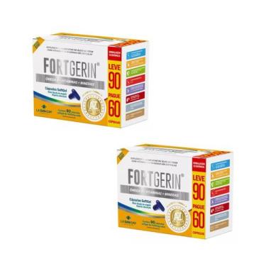 Imagem de Kit 02 Polivitamínico Ômega 3 Fort Gerin 90Cps - La San Day