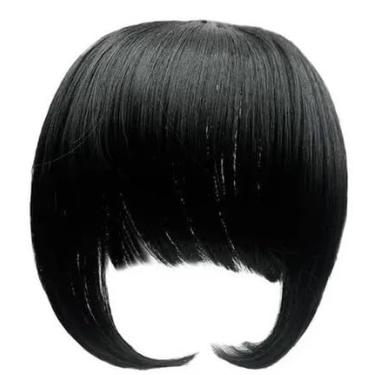 Imagem de Aplique Franja Com 2 Presilhas Tic Tac Preto