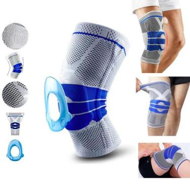 Imagem de Joelheira Compressiva C/Estabilizador frontal e Laterais - Silicone Sp
