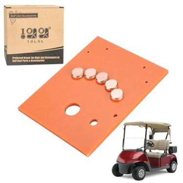 Imagem de 10L0L Placa de interruptor de controle de velocidade de carrinho de golfe com contatos para EZGO Electric 1968-1981, OEM # 14898-G1