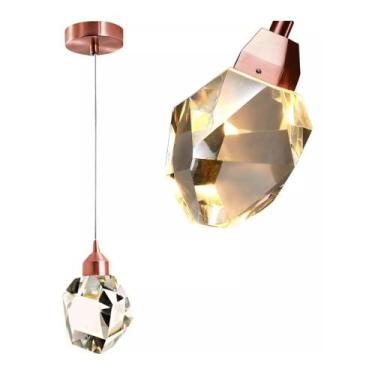 Imagem de Pendente cristal orgânico led 3w 3000k/4000k/6500k - Enova