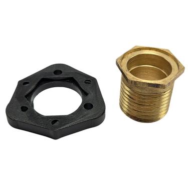 Imagem de Luva de Entrada para Aquecedor Cardal - Latão 1/2 BSP com Flange PS566