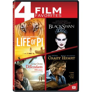 Imagem de Life of Pi/Black Swan/The Descendants/Crazy Heart