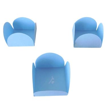 Imagem de 40 Forminhas para Doces Petalas para Aniversários Casamentos e Comemorações Docinhos Confeitaria 