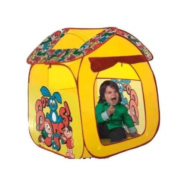 Imagem de Barraca Toca Infantil Casa Turma Da Monica Original Portatil Instantan