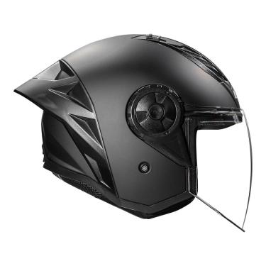 Imagem de Capacete LS2 Of616 S Airflow Il Draze Monocolor Preto Fosco 