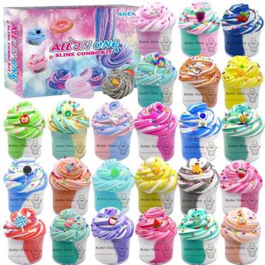Imagem de Butter Slime Set wtelnbton 24 recipientes perfumados de dois tons