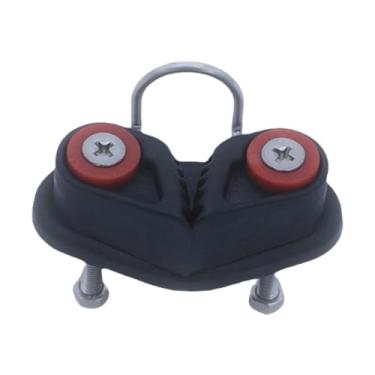 Imagem de Mqetly Âncora de caiaque com presilha de cam para barco, entrada rápida, substituição de presilha para vela, equipamento de Pilates para barco à vela, com Anel