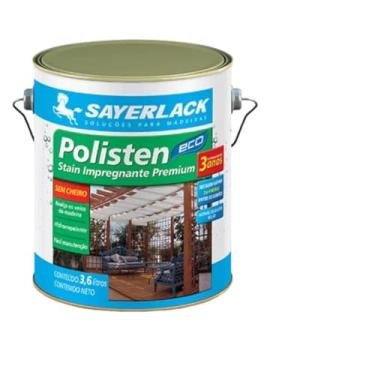 Imagem de Verniz Stain Polisten Eco 3,6l Natural Mate Acqua Sayerlack