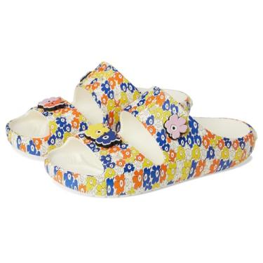 Imagem de Crocs Sandália antiderrapante unissex Marimekko Classic, Floral/Marimekko, 36