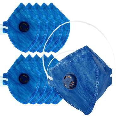 Imagem de Máscara Descartável PFF2 Delta Plus Com Válvula de Respiração 1 - Unid