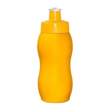 Imagem de Kit 50 Squeezes Wave 250Ml Amarelo Plástico Premium