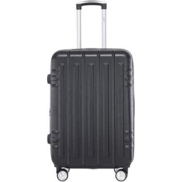 Imagem de Mala de Viagem Porte Grande Rodas 360° ABS Resistente Zíper Expansivo Cadeado com Segredo Cruzeiro 3-Unissex