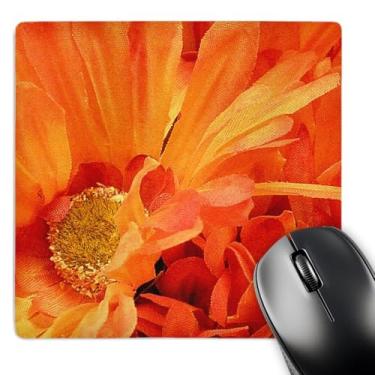 Imagem de 3dRose Mouse pad LLC 20 x 20 x 0,63 cm, flores laranja brilhantes (mp_23419_1)