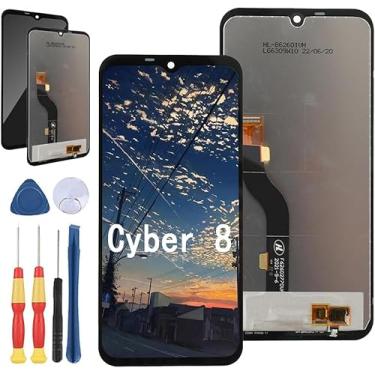 Imagem de Yuxyiony Nova tela de substituição para HOTWAV Cyber 8 tela de reparo de tela LCD e acessórios de ferramenta de substituição