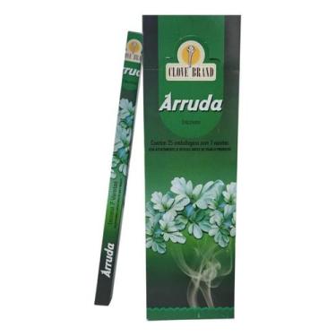 Imagem de Incenso Arruda Made In Índia Caixa Com 175 Varetas 1un - Clove Brand