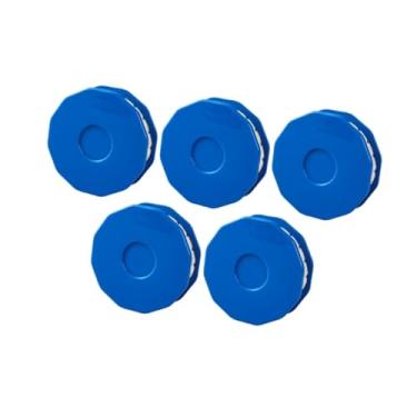 Imagem de Dynwave 5 peças Cadeia de bicicleta Oiler Lubricator Ferramenta de manutenção de bicicletas Redonda leve para bicicleta de de estrada Ferramenta de cuidados, Azul