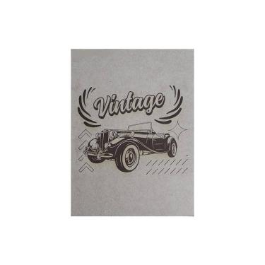 Imagem de Placa Decorativa Adesiva Não É Segredo Carro Mdf 30X40