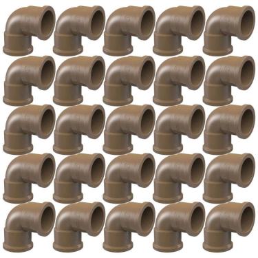 Imagem de Kit Com 25 Unidades Joelho Soldável 90º 25 Mm Tigre