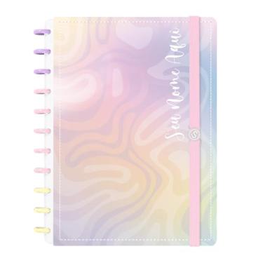 Imagem de Caderno Disco Inteligente Personalizado Iscool G Color Waves Sweet