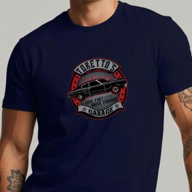 Imagem de Camiseta Masculina Toreto Velozes e Furiosos Garage 100% Algodão Autom