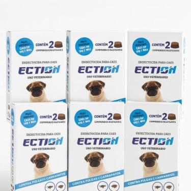 Imagem de Ection Anti Pulgas, Carrapatos e Sarna - 12 Comprimidos Mastigáveis pa