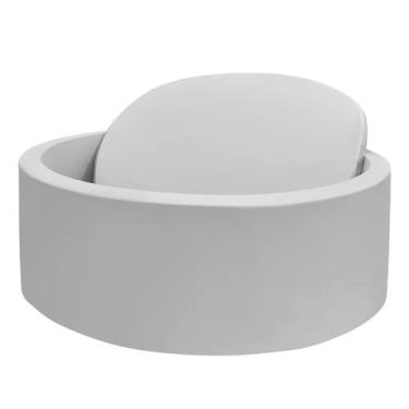Imagem de Ball Pit SHJADE Foam 90x30cm para crianças pequenas com capa cinza
