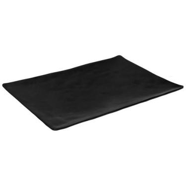 Imagem de Prato de Melamina Preto para Sushi Retangular Hauskraft Naha, Preto, 1