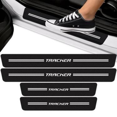 Imagem de Kit Soleira de Porta Para Tracker Fibra de Carbono Protetora - SPORTIN