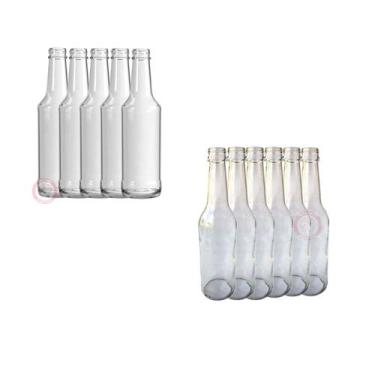 Imagem de 6 Garrafa Vidro Ice 275 ml + 6 Garrafa Long Neck Itubaina 355 ml Exclu