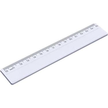 Imagem de Régua escolar e escritório de 15cm Acrinil