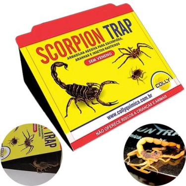 Imagem de Armadilha adesiva scorpion trap para escorpiões e insetos rasteiros