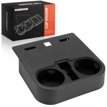 Imagem de A-Premium Suporte de copo para console frontal compatível com Ford F-150 2015-2020, F-250 F-350 F-450 Super Duty 2017-2022, console central embaixo do assento dianteiro, substituição # HC3Z-2813562-AB