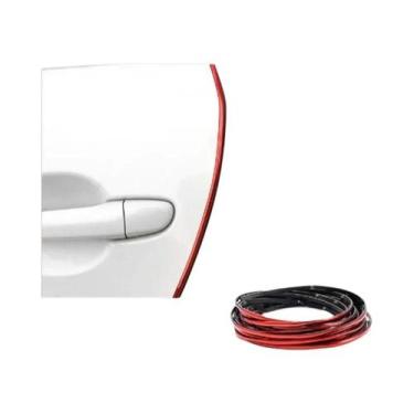 Imagem de Protetor De Bordas De Porta De Carro Em Cromo, Fitas Decorativas DIY, 