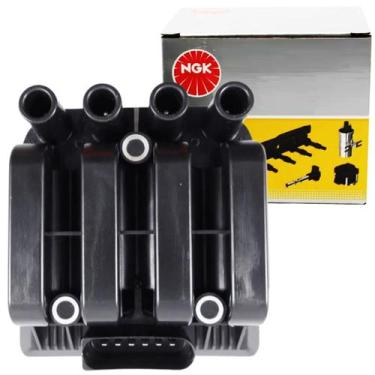 Imagem de Bobina Ignição Gol Voyage 1.0 G5 G6 Fox 1.0 Bora Golf Ngk, BOBINA DE I